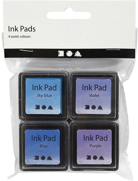 Produktbild Creativ Company Stempelkissen Ink Pad Blau, Lila