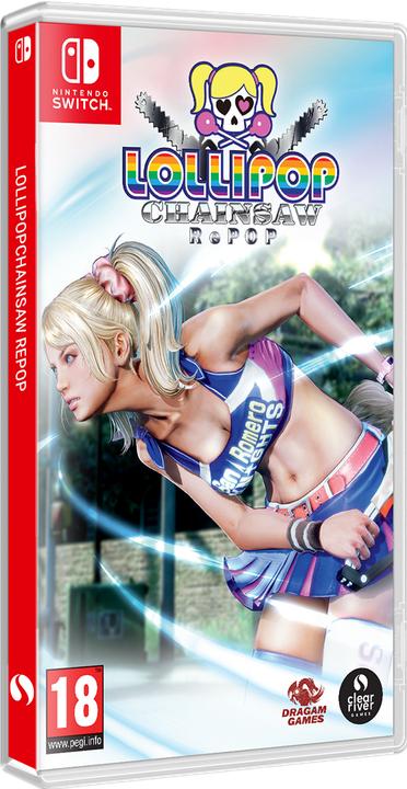 Actual product image Clear River Games Lollipop Chainsaw rePOP (Switch, EN)