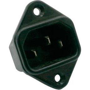 Thumbnail - MPE-Garry C14 Net Entree Male with screw terminals for 65 C, Elektronikkabel + Stecker