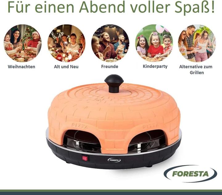 Produktbild Foresta Pizzaofen, 6 Personen