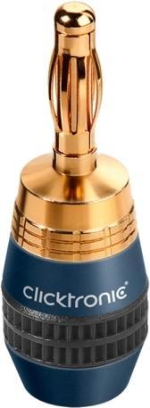 Actual product image clicktronic Banana plug SimpleLock