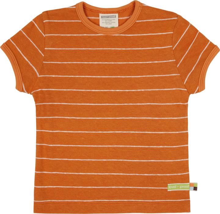 Actual product image loud + proud T-shirt stripes with linen (62)