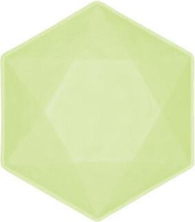 Actual product image Amscan Bowl Mini Vert Decor hexagonal green (6x)