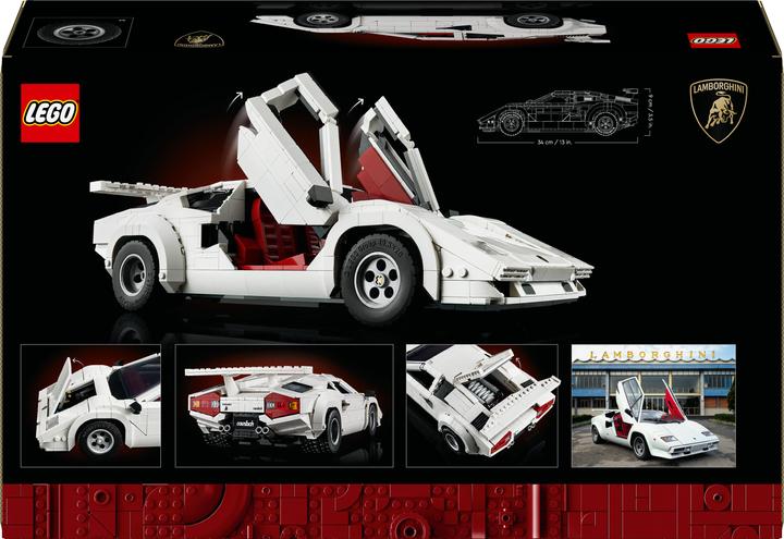 Image du produit LEGO Lamborghini Countach 5000 Quattrovalvole (10337, LEGO Icons, LEGO difficiles à trouver)
