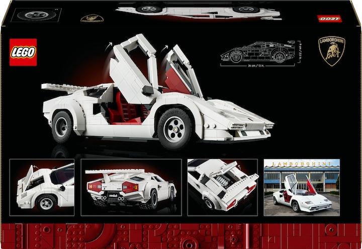 Image du produit LEGO Lamborghini Countach 5000 Quattrovalvole (10337, LEGO Icons, LEGO difficiles à trouver)