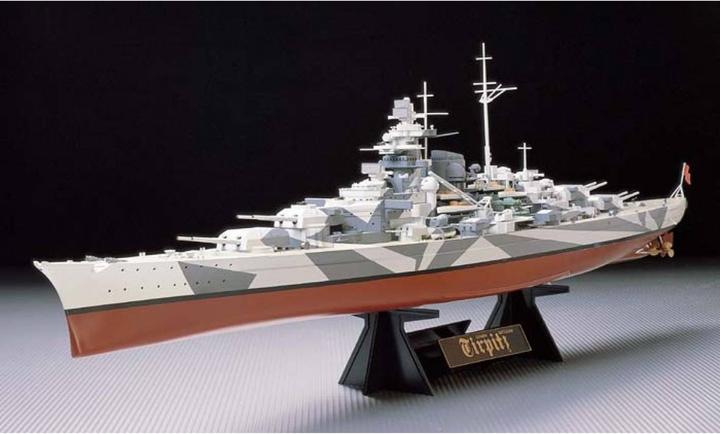 Actual product image Tamiya Tirpitz
