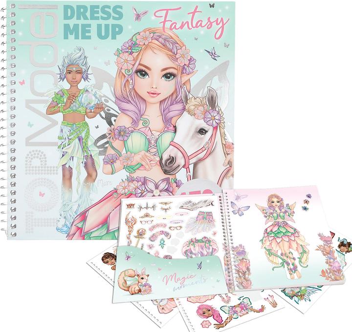 Top Model DEPESCHE TOPModel Malbuch Dress Me Up Fantasy