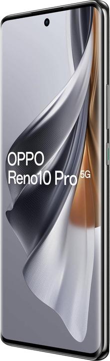 Productafbeelding OPPO Reno 10 Pro (256 GB, Zilvergrijs, 6.70", Dubbele SIM, 50 Mpx, 5G)