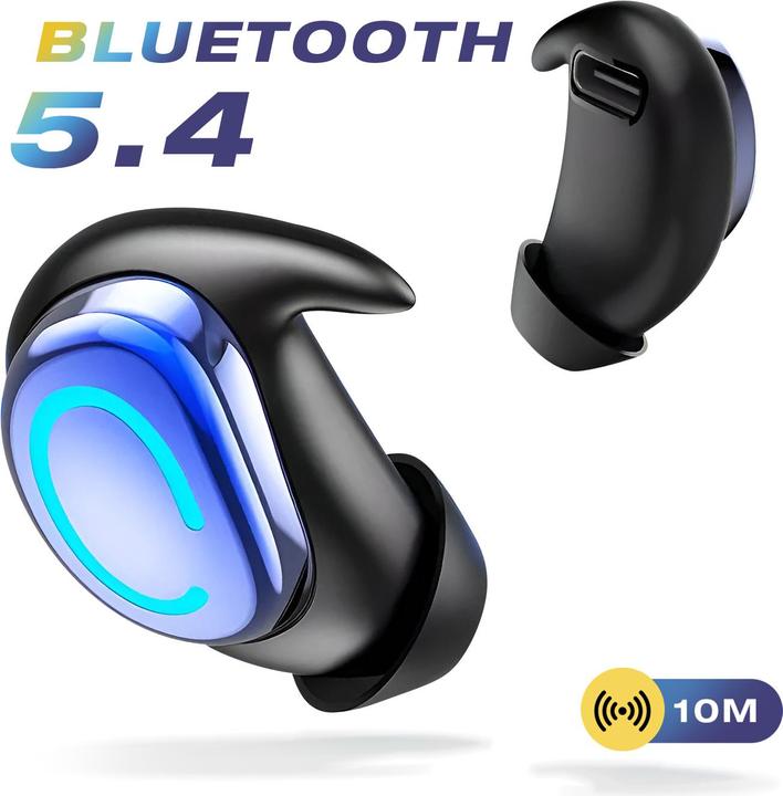 Produktbild Avizar Schlaf Ohrhörer Mono BT ultra dünn ENC (6 h, Kabellos)