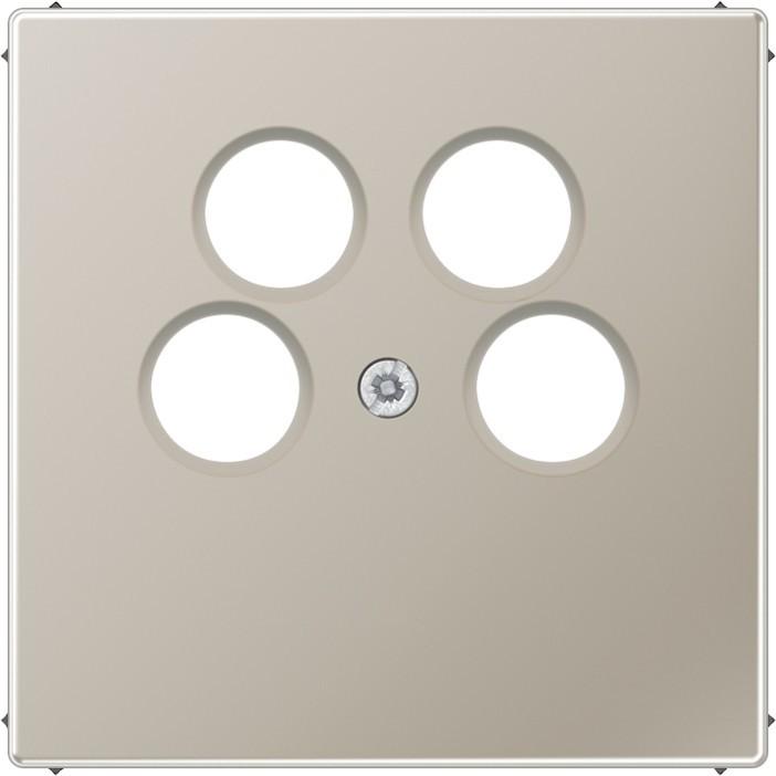 Actual product image JUNG Central plate Sat/TV/Radi LS edst mt ES2990-4SAT2