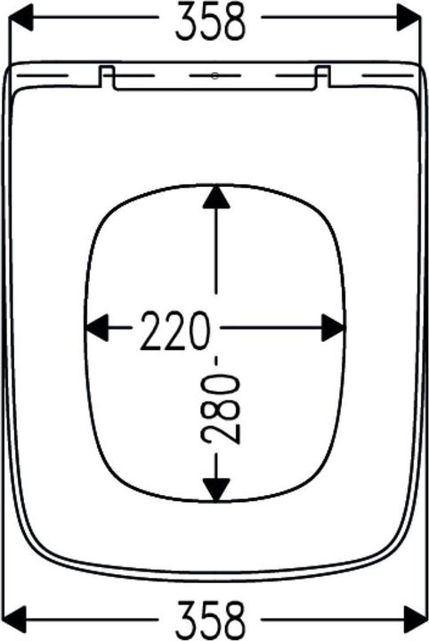 Actual product image Haro Toilet seat Deveso SoftClose white
