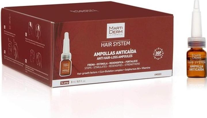 Immagine prodotto Martiderm Shampoo anti-caduta e anti-seborroico 200ml (200 ml, Shampoo liquido)