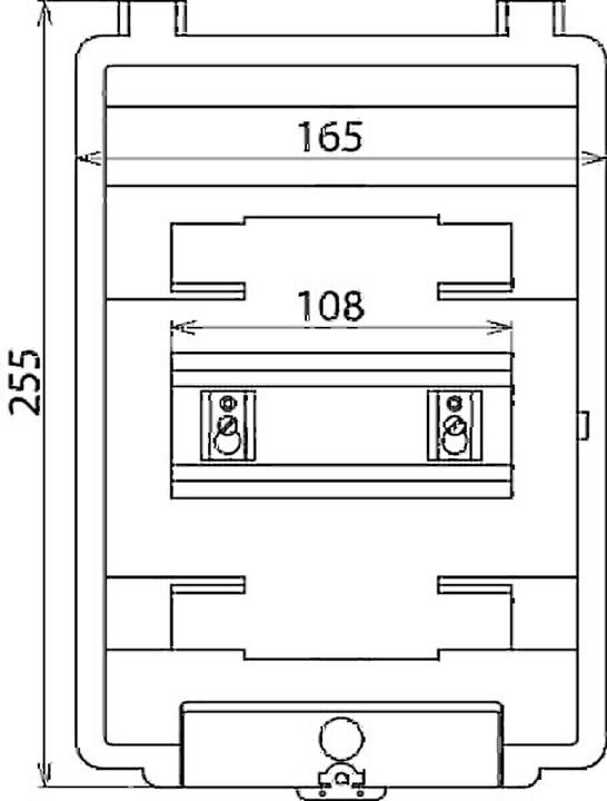 Actual product image Dehn SOEHNE insulated enclosure IGA IP54 (Housing)