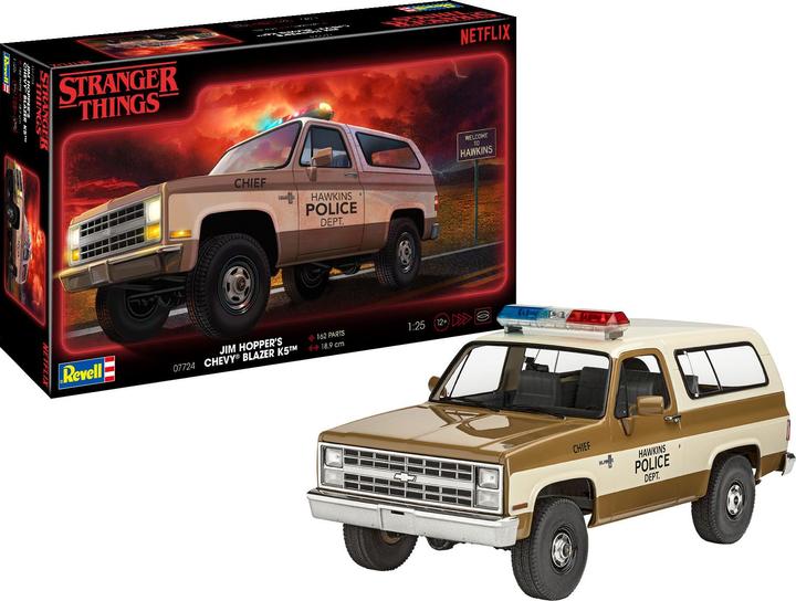 Actual product image Revell Model Set Stranger Things Chevrolet K5 Blazer