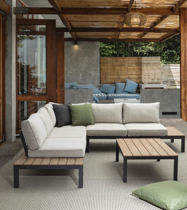 Image du produit Bizzotto Jardin Lounge d'angle Elias SJ61