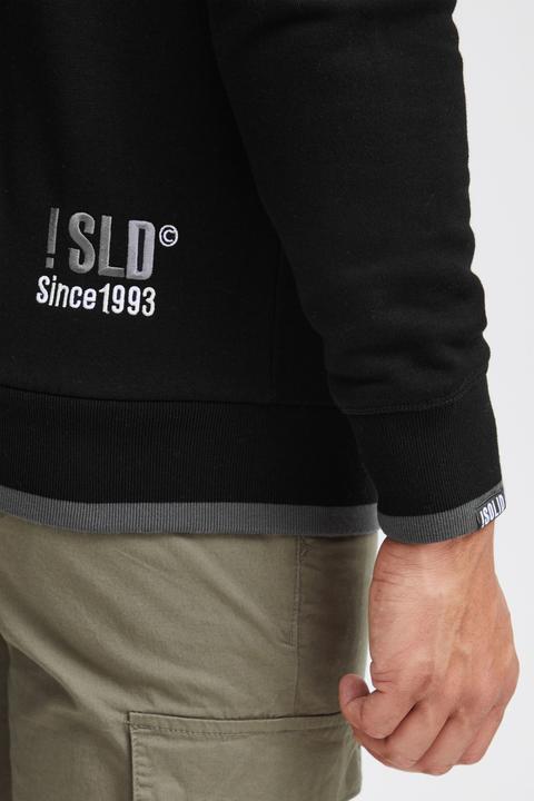 Image du produit Solid BenjaminZip Pile Veste En Sweat Avec Peau De Mouton Zippé Sweat-Shirt Pour Homme À CapucheDoub (L)
