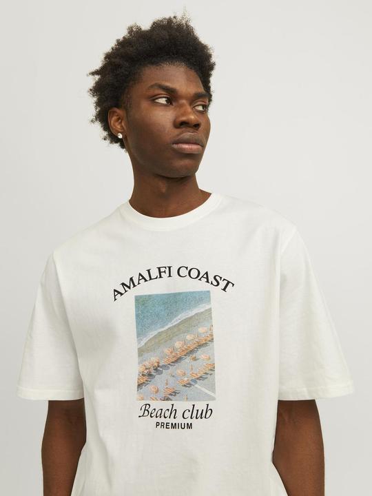 Actual product image Jack & Jones Gedruckt Rundhals T-shirt T-shirt (S)