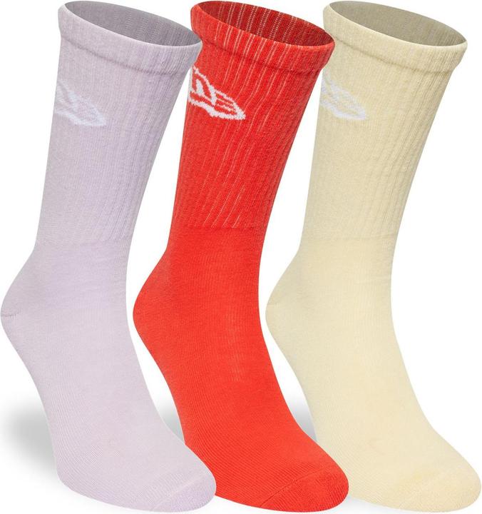 Produktbild New Era Unisex Socken - FLAG CREW 3er Pack multi - 39-42 (3er Pack, 39 - 42)