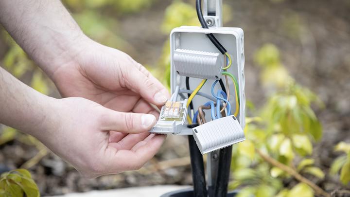Actual product image Wago Gel box for connection terminals wire leads
