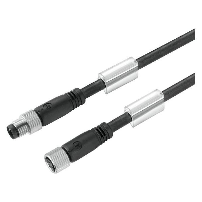 Weidmüller 1824570320 Aansluitkabel sensor/actuator M8 3,20 m Aantal polen: 3 1 st., Kabels + Stekkers, Zwart