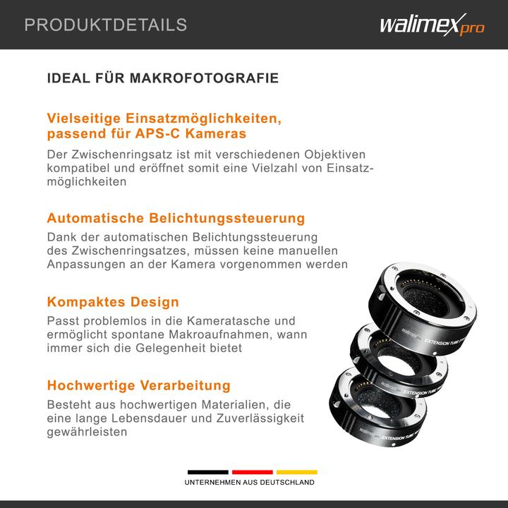Productafbeelding Walimex Automatische tussenringset