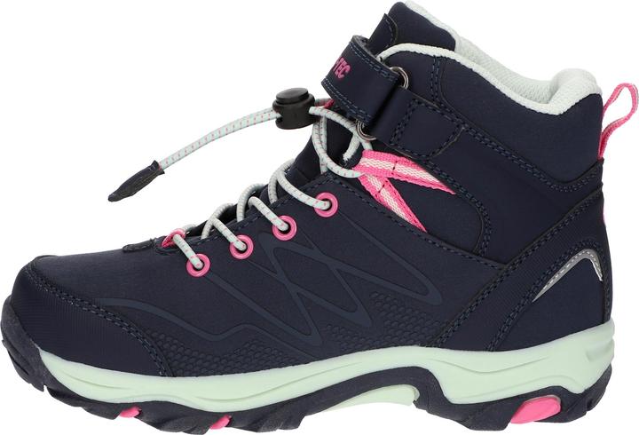 Produktbild Hi-Tec Wanderschuhe Blackout Mid WP Jr marineblau/pink (35)