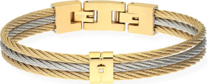 Immagine prodotto Carat Men's Classic Diamond (0.90 cm, Acciaio inossidabile)