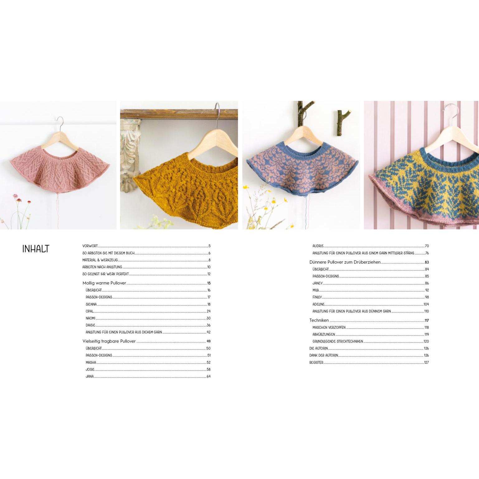 Thumbnail - Skandinavische Top-down-Pullover, Ratgeber von Olga Putano