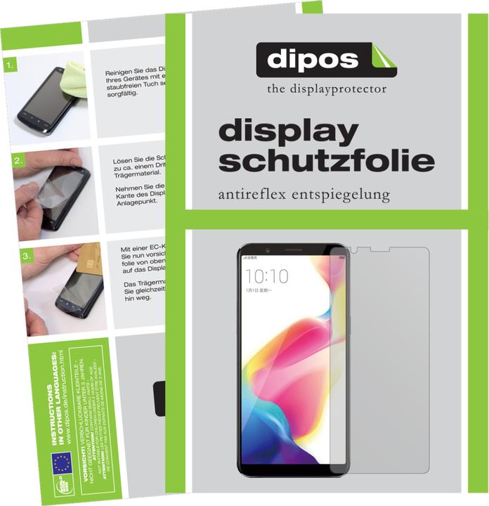 Actual product image Dipos Screen Protector Anti-Glare (5 pcs., Oppo R11s)