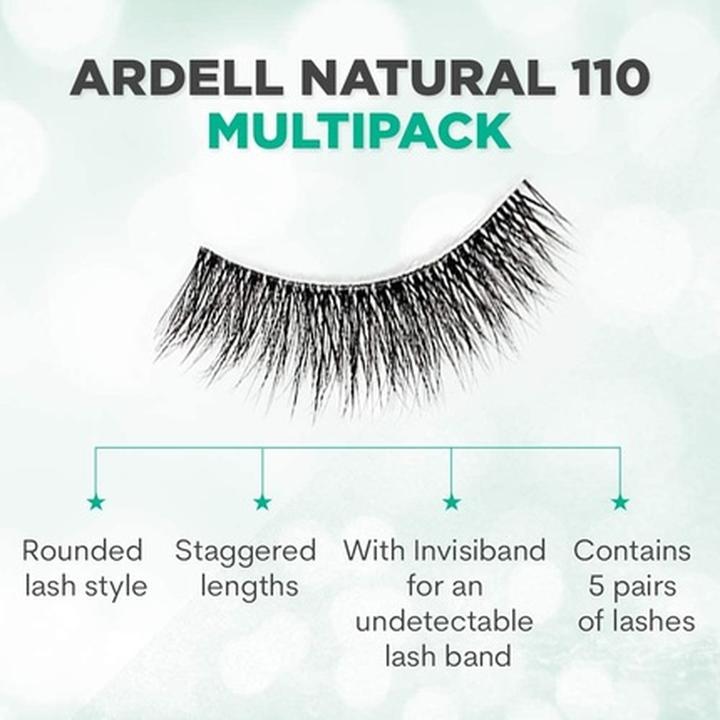 Produktbild Ardell Wimpern Natural 110 Multipack 1 Stk. (Künstliche Wimpern)