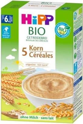 Actual product image Hipp Organic cereal porridge 5-grain (200 g)