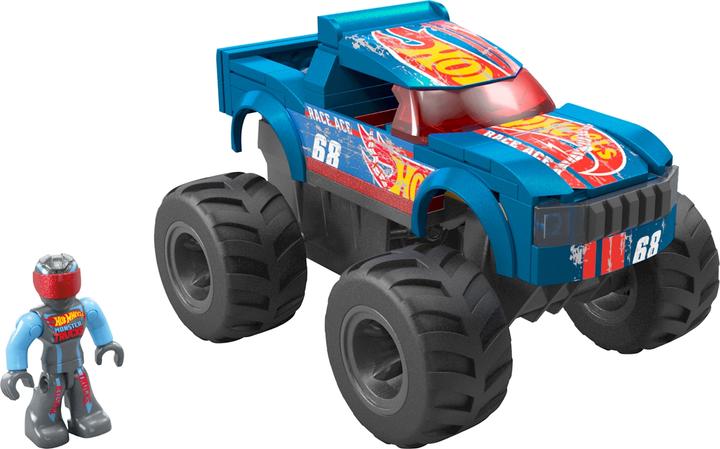Image du produit Mega Monster Truck Race Ace Chocs et Fracas Hot Wheels®