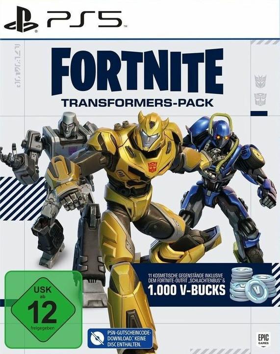 Image du produit Epic Fortnite - Pack Transformers (Code in a Box) (PS5, DE)