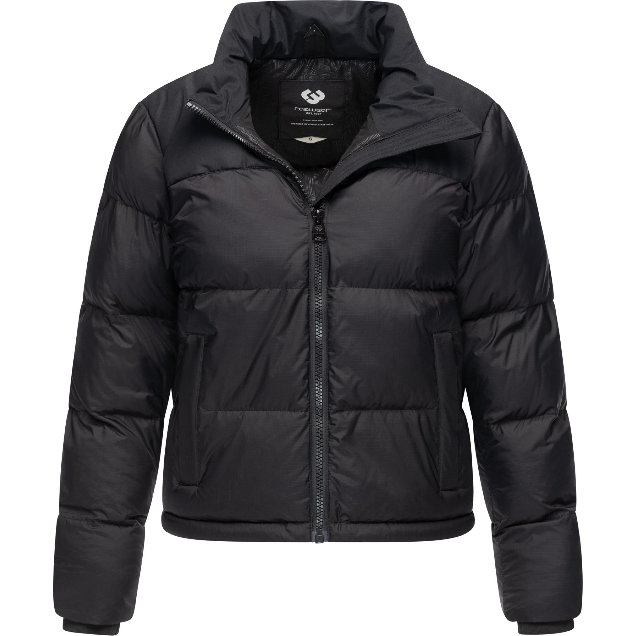 Ragwear, Damen, Jacke, Serah (4XL), Schwarz, 4XL