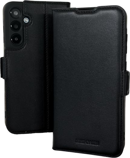 Image du produit Mike Galeli Book-Cover cuir véritable Fabio black (Samsung Galaxy A25 5G)