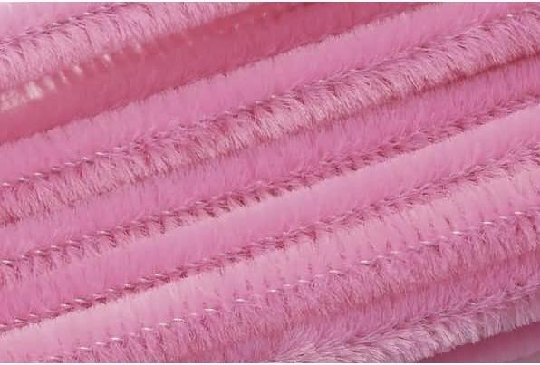 Knorr Prandell Biegeplüsch 50 cmx8mm Durchmesser rosa VE=10 Stück (0.50 m)