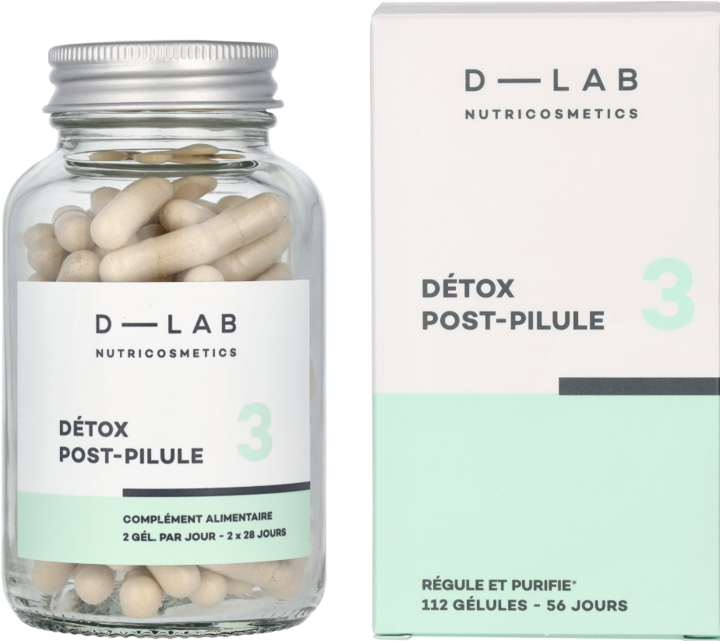 Produktbild D-Lab Nutricosmetics Detox Post (Sonnencreme, SPF 50+, 112 ml)