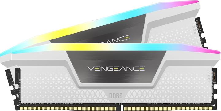 Actual product image Corsair RAM D5 6400 32GB C32 Vengeance RGB K2 W (2 x 16GB, 6400 MHz, DDR5 RAM)