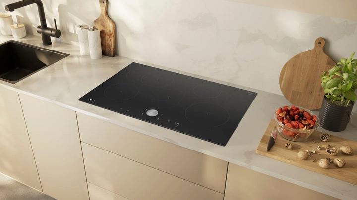 Produktbild Neff N 90, Induktionskochfeld, 80 cm, Schwarz, flächenbündig (integriert), T58PTF1L0