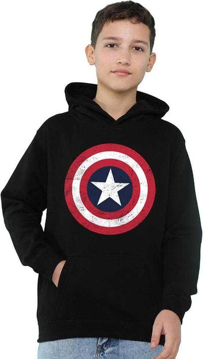Produktbild Captain America Kapuzenpullover Zum Überziehen (128)
