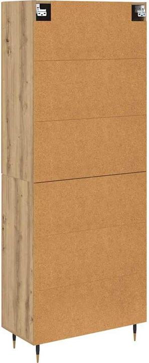 Produktbild vidaXL Highboard Schrank (34 x 69.50 x 180 cm)