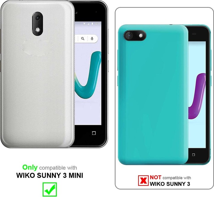 Actual product image Cadorabo Chain case for WIKO SUNNY 3 MINI necklace cover adjustable