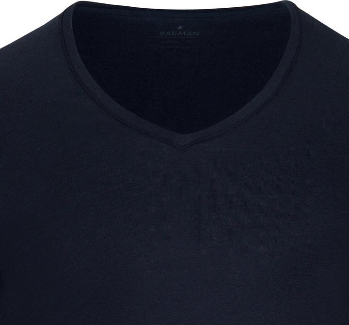 Produktbild Ragman 6er Pack Basic Unterhemd / Shirt Kurzarm (M)