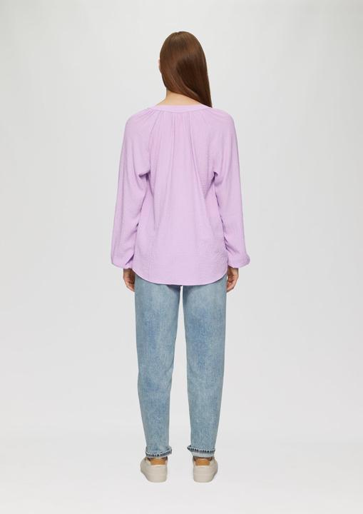 Produktbild s.Oliver Bluse Strukturierte Bluse mit Raffdetails (36)