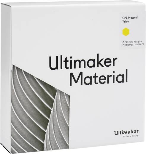 Produktbild Ultimaker Cpe (CPE, 2.85 mm, 750 g, Gelb)