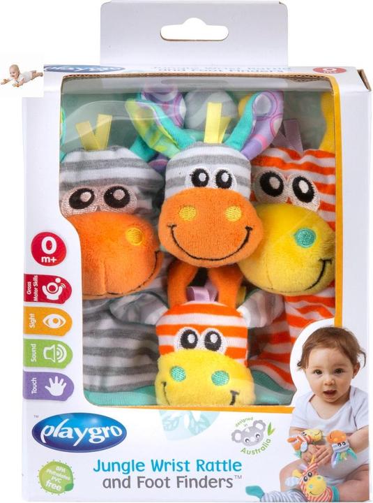 Produktbild Playgro Wrist Rattle and Foot Fingers (10188406)
