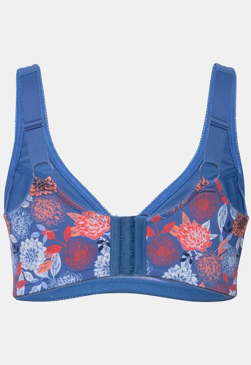 Actual product image Ulla Popken Floral Relief Bra (105 C)