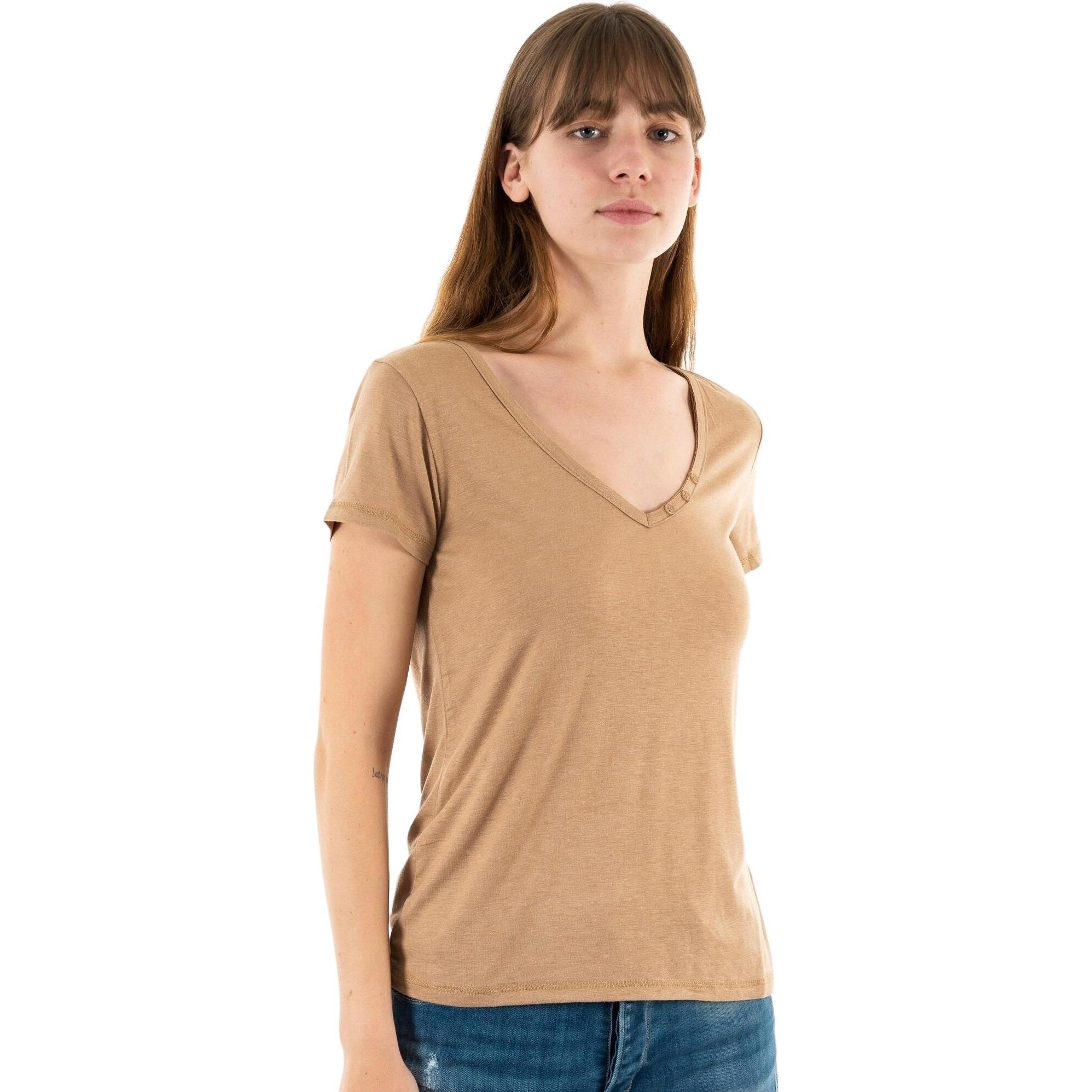 Freeman T. Porter, Damen, Shirt, t-shirt tarissa icon, Beige, (XS)