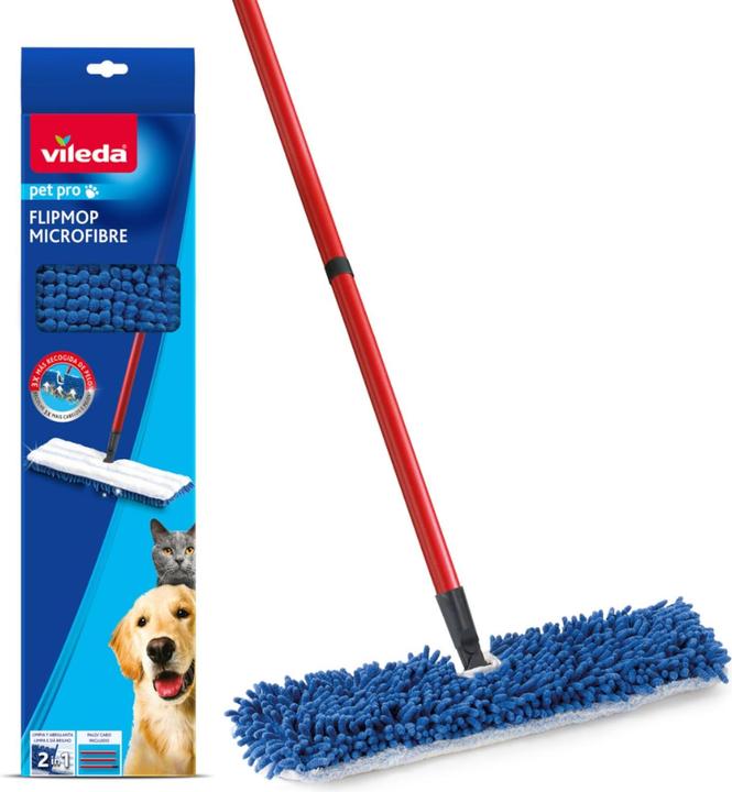 Actual product image Vileda Flip Mop Microfibers 2 Sides