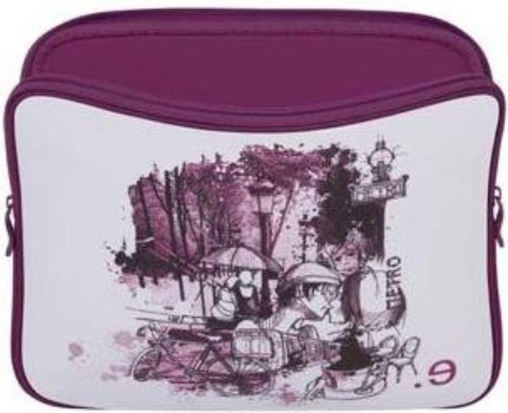 Image du produit Be.ez Housse pour MacBook Pro 13" LA Edition robe 'I LOV PARIS' avec fermeture éclair (13.30")